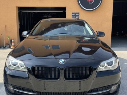 Чорний БМВ 5 Серія, об'ємом двигуна 2 л та пробігом 240 тис. км за 12200 $, фото 1 на Automoto.ua