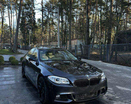Черный БМВ 5 Серия, объемом двигателя 2 л и пробегом 206 тыс. км за 13700 $, фото 1 на Automoto.ua