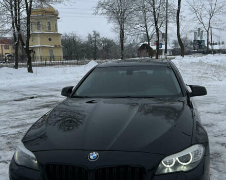 Черный БМВ 5 Серия, объемом двигателя 2 л и пробегом 245 тыс. км за 11000 $, фото 1 на Automoto.ua