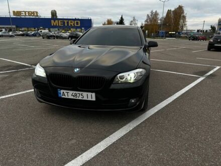 Черный БМВ 5 Серия, объемом двигателя 2 л и пробегом 261 тыс. км за 13500 $, фото 1 на Automoto.ua