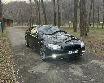 Черный БМВ 5 Серия, объемом двигателя 2 л и пробегом 265 тыс. км за 14500 $, фото 1 на Automoto.ua