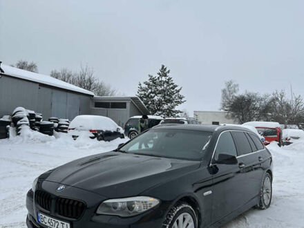 Черный БМВ 5 Серия, объемом двигателя 2 л и пробегом 258 тыс. км за 12000 $, фото 1 на Automoto.ua