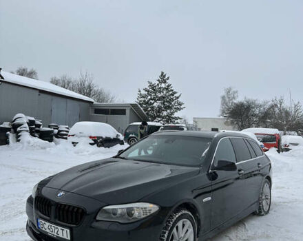 Черный БМВ 5 Серия, объемом двигателя 2 л и пробегом 258 тыс. км за 12000 $, фото 1 на Automoto.ua
