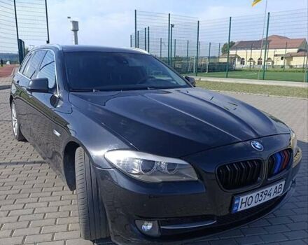 Чорний БМВ 5 Серія, об'ємом двигуна 2 л та пробігом 320 тис. км за 12200 $, фото 1 на Automoto.ua