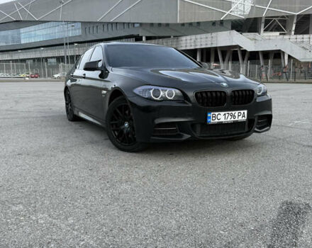 Чорний БМВ 5 Серія, об'ємом двигуна 2 л та пробігом 243 тис. км за 13350 $, фото 1 на Automoto.ua