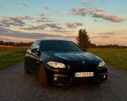Чорний БМВ 5 Серія, об'ємом двигуна 3 л та пробігом 277 тис. км за 14000 $, фото 1 на Automoto.ua