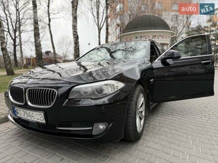 Черный БМВ 5 Серия, объемом двигателя 3 л и пробегом 270 тыс. км за 16500 $, фото 1 на Automoto.ua