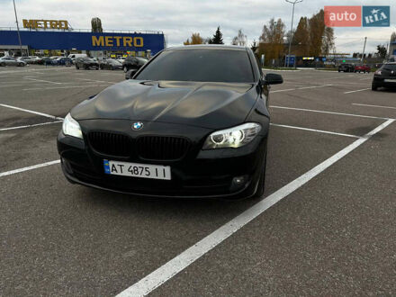 Черный БМВ 5 Серия, объемом двигателя 2 л и пробегом 261 тыс. км за 13500 $, фото 1 на Automoto.ua