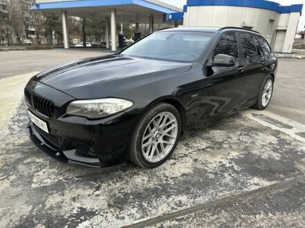 Черный БМВ 5 Серия, объемом двигателя 2 л и пробегом 20 тыс. км за 12500 $, фото 1 на Automoto.ua