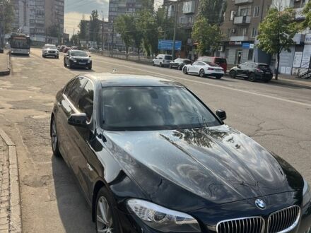 Черный БМВ 5 Серия, объемом двигателя 3 л и пробегом 262 тыс. км за 12700 $, фото 1 на Automoto.ua