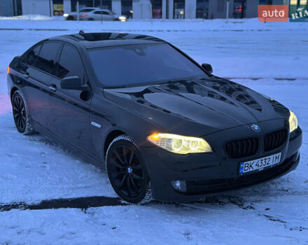Чорний БМВ 5 Серія, об'ємом двигуна 2 л та пробігом 363 тис. км за 15300 $, фото 1 на Automoto.ua