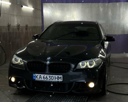Черный БМВ 5 Серия, объемом двигателя 2 л и пробегом 280 тыс. км за 14999 $, фото 1 на Automoto.ua