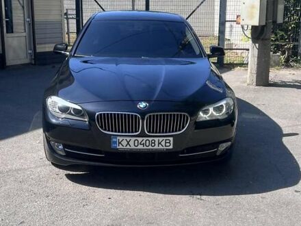 Чорний БМВ 5 Серія, об'ємом двигуна 2 л та пробігом 242 тис. км за 14600 $, фото 1 на Automoto.ua
