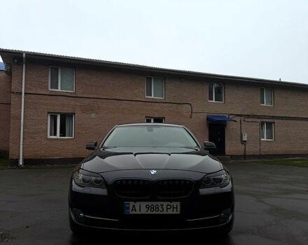 Черный БМВ 5 Серия, объемом двигателя 2 л и пробегом 200 тыс. км за 13000 $, фото 1 на Automoto.ua