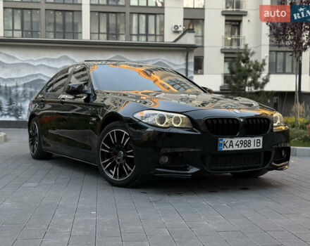 Черный БМВ 5 Серия, объемом двигателя 2 л и пробегом 236 тыс. км за 12500 $, фото 1 на Automoto.ua