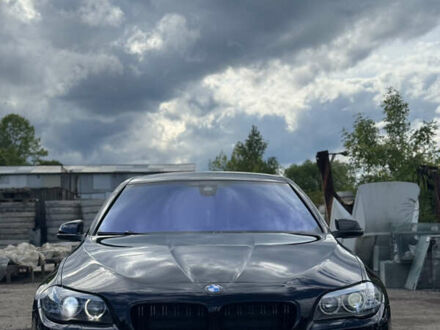 Черный БМВ 5 Серия, объемом двигателя 2 л и пробегом 210 тыс. км за 15000 $, фото 1 на Automoto.ua