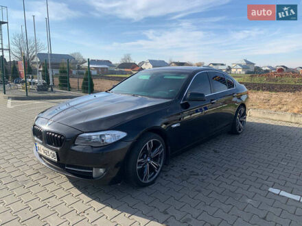 Черный БМВ 5 Серия, объемом двигателя 2 л и пробегом 235 тыс. км за 14500 $, фото 1 на Automoto.ua