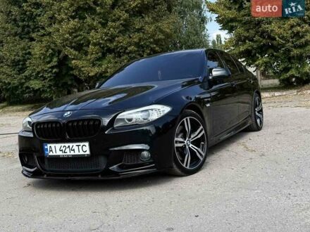Чорний БМВ 5 Серія, об'ємом двигуна 3 л та пробігом 250 тис. км за 16950 $, фото 1 на Automoto.ua