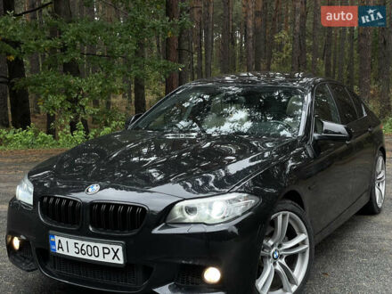 Черный БМВ 5 Серия, объемом двигателя 2 л и пробегом 210 тыс. км за 13200 $, фото 1 на Automoto.ua