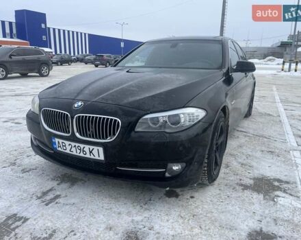 Чорний БМВ 5 Серія, об'ємом двигуна 2 л та пробігом 270 тис. км за 15000 $, фото 1 на Automoto.ua