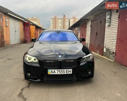 Черный БМВ 5 Серия, объемом двигателя 2 л и пробегом 180 тыс. км за 17200 $, фото 1 на Automoto.ua