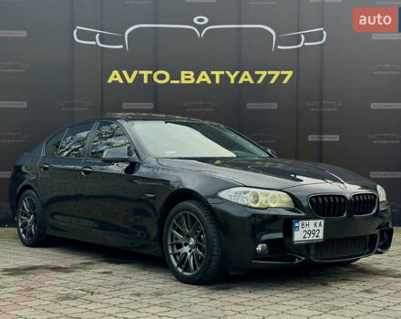 Черный БМВ 5 Серия, объемом двигателя 2.98 л и пробегом 212 тыс. км за 12500 $, фото 1 на Automoto.ua
