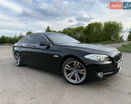 Чорний БМВ 5 Серія, об'ємом двигуна 2 л та пробігом 266 тис. км за 12844 $, фото 1 на Automoto.ua