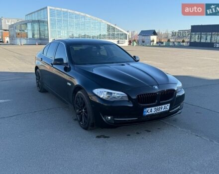 Чорний БМВ 5 Серія, об'ємом двигуна 2 л та пробігом 174 тис. км за 13400 $, фото 1 на Automoto.ua
