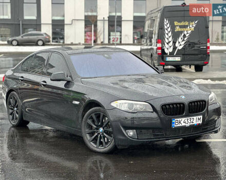 Черный БМВ 5 Серия, объемом двигателя 2 л и пробегом 363 тыс. км за 14500 $, фото 1 на Automoto.ua