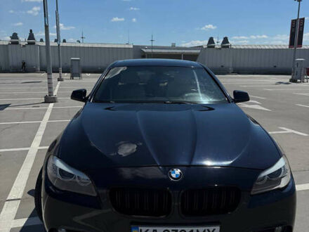 Черный БМВ 5 Серия, объемом двигателя 2 л и пробегом 192 тыс. км за 15900 $, фото 1 на Automoto.ua