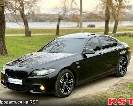 Чорний БМВ 5 Серія, об'ємом двигуна 2 л та пробігом 232 тис. км за 14200 $, фото 1 на Automoto.ua