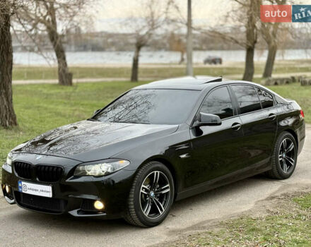 Чорний БМВ 5 Серія, об'ємом двигуна 2 л та пробігом 232 тис. км за 14200 $, фото 1 на Automoto.ua