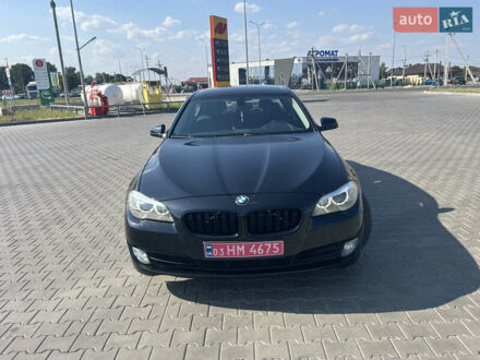Чорний БМВ 5 Серія, об'ємом двигуна 3 л та пробігом 161 тис. км за 11850 $, фото 1 на Automoto.ua