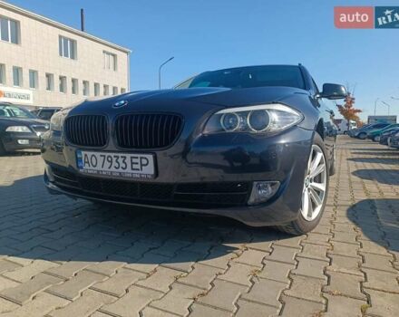 Черный БМВ 5 Серия, объемом двигателя 2 л и пробегом 350 тыс. км за 12500 $, фото 1 на Automoto.ua