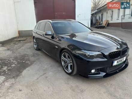 Черный БМВ 5 Серия, объемом двигателя 2 л и пробегом 396 тыс. км за 13900 $, фото 1 на Automoto.ua