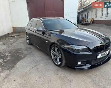 Черный БМВ 5 Серия, объемом двигателя 2 л и пробегом 396 тыс. км за 13900 $, фото 1 на Automoto.ua