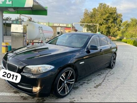 Черный БМВ 5 Серия, объемом двигателя 2 л и пробегом 190 тыс. км за 6405 $, фото 1 на Automoto.ua
