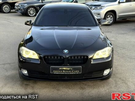 Черный БМВ 5 Серия, объемом двигателя 2 л и пробегом 220 тыс. км за 17000 $, фото 1 на Automoto.ua