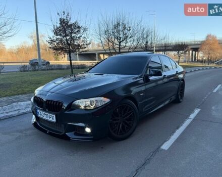 Черный БМВ 5 Серия, объемом двигателя 2 л и пробегом 256 тыс. км за 14999 $, фото 1 на Automoto.ua
