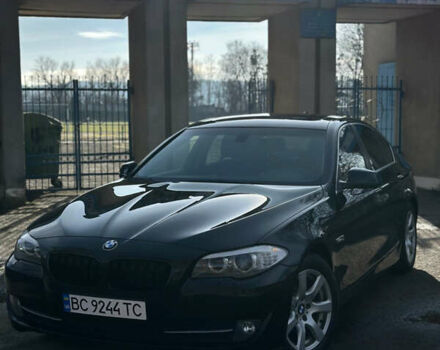 Чорний БМВ 5 Серія, об'ємом двигуна 2 л та пробігом 230 тис. км за 16000 $, фото 1 на Automoto.ua