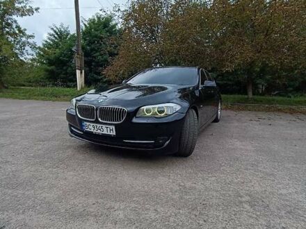 Чорний БМВ 5 Серія, об'ємом двигуна 2 л та пробігом 115 тис. км за 13500 $, фото 1 на Automoto.ua