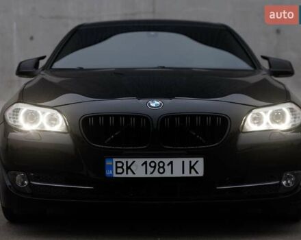 Чорний БМВ 5 Серія, об'ємом двигуна 2 л та пробігом 172 тис. км за 13500 $, фото 1 на Automoto.ua