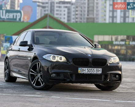 Чорний БМВ 5 Серія, об'ємом двигуна 2 л та пробігом 75 тис. км за 17200 $, фото 1 на Automoto.ua