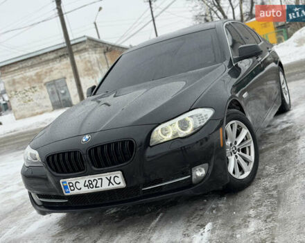 Черный БМВ 5 Серия, объемом двигателя 2 л и пробегом 215 тыс. км за 10750 $, фото 1 на Automoto.ua