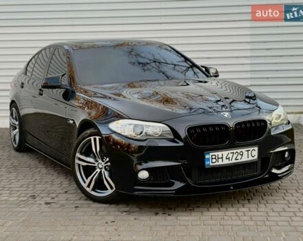 Чорний БМВ 5 Серія, об'ємом двигуна 2 л та пробігом 330 тис. км за 14000 $, фото 1 на Automoto.ua