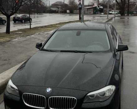 Чорний БМВ 5 Серія, об'ємом двигуна 2 л та пробігом 223 тис. км за 13300 $, фото 1 на Automoto.ua