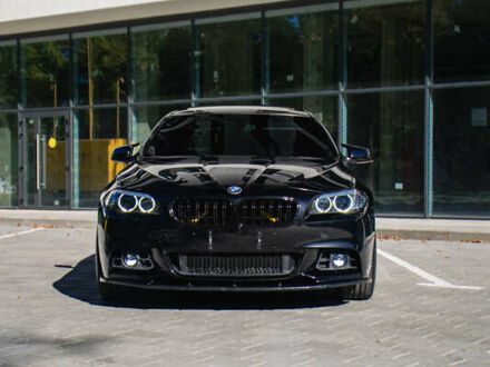 Чорний БМВ 5 Серія, об'ємом двигуна 2 л та пробігом 233 тис. км за 15200 $, фото 1 на Automoto.ua