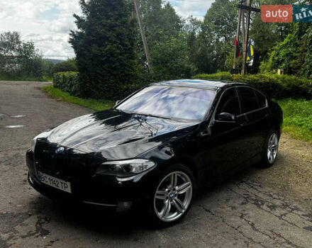 Черный БМВ 5 Серия, объемом двигателя 2 л и пробегом 245 тыс. км за 7000 $, фото 1 на Automoto.ua