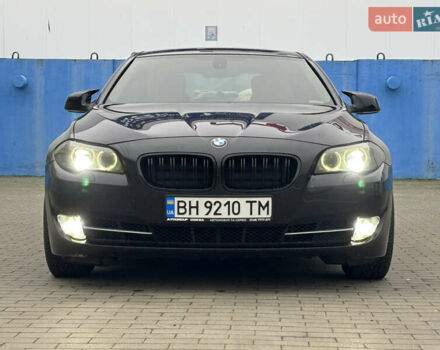 Черный БМВ 5 Серия, объемом двигателя 2 л и пробегом 324 тыс. км за 13900 $, фото 1 на Automoto.ua