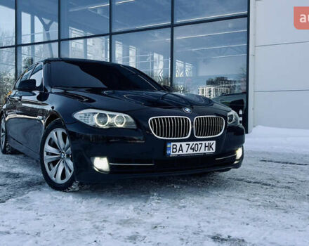 Чорний БМВ 5 Серія, об'ємом двигуна 2 л та пробігом 234 тис. км за 11800 $, фото 1 на Automoto.ua